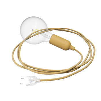 Silikonowa lampa Snake z włącznikiem i wtyczką Creative cables B-PSSSW-17-PSSMUEUTSW5RM25-L