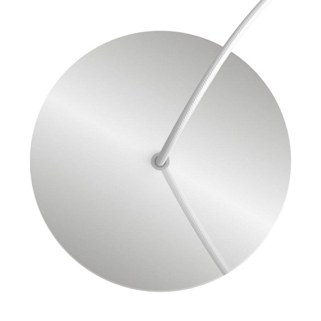 Duża podsufitka rozeta sufitowa okrągła Rose-One, średnica 200 mm, 1 otwór centralny i 4 otwory boczne Creative cables BKROR201F-KROR201F112