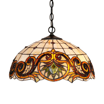 Lampa wisząca TIFFANY V. Unilight LOC365