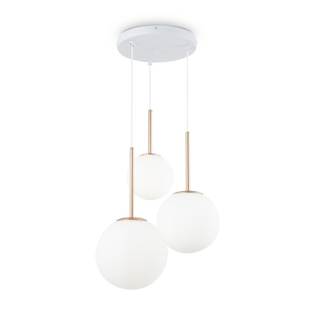 Lampa wisząca GOLD Basic form Maytoni MOD321PL-03G