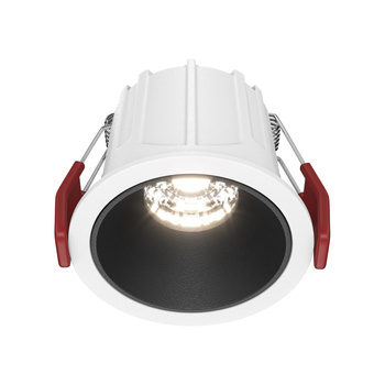 Downlight White and black Alfa LED Maytoni DL043-01-10W4K-D-RD-WB