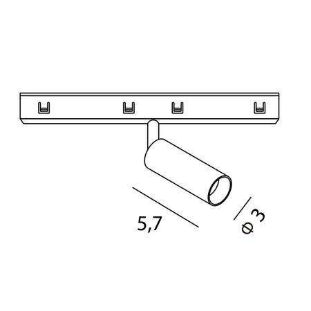 Maxlight n0001z reflektor micro11 5w czarny  2700-5000k zigbee