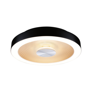 Plafoniera VOLEA 18W DIM 320MM 2120lm 3000K IP44 230V czarny / złoty / tworzywo sztuczne