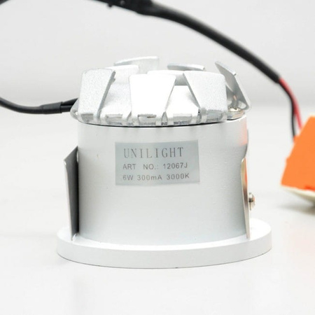 OCZKO OPRAWA SUFITOWA DOWNLIGHT - Ciepła barwa - 6W ULDL15A Unilight