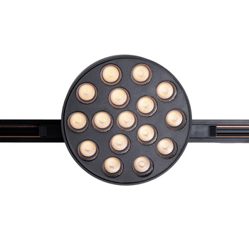 Maxlight n0012z raster micro11 12w czarny okrągły 2700-5000k zigbee