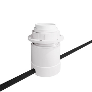 Zestaw Spostaluce z oprawką E27 z kołnierzem do klosza Creative cables B-KPL27SF2FLPMDR-22-KPL27SF2FLPB