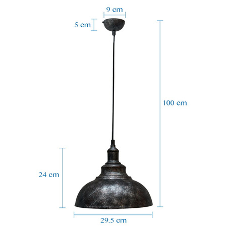 Lampa sufitowa wisząca MODERN  30cm ULFN241 Unilight
