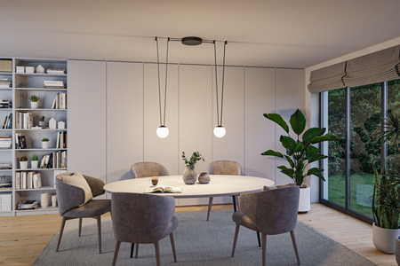 Oprawa systemu ULine BALL LED 8W 795lm 3000K 150mm IP20 48V czarny / aluminium PAULMANN PL94616