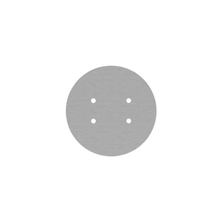 Duża okrągła podsufitka rozeta sufitowa Rose-One, średnica 200 mm, 4 otwory i 4 otwory boczne Creative cables BKROR204F-KROR204F109