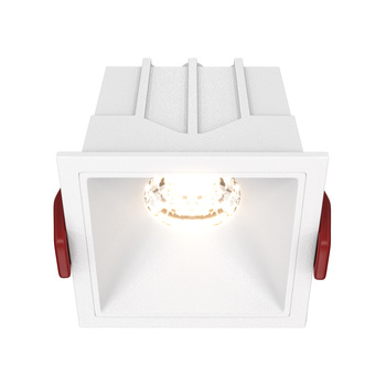 Downlight WHITE Alfa LED Maytoni DL043-01-10W3K-D-SQ-W