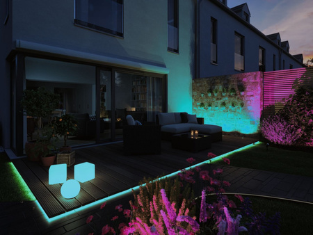 Taśma zewnętrzna LED RGBW 10m Plug & Shine SH Zigbee 39W IP67 24V PAULMANN PL94562