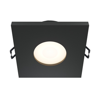 Downlight Czarny/Black Stark Maytoni DL083-01-GU10-SQ-B