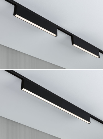 Oprawa na szynoprzewód URail CERIS LED 3-STEP DIM 9,5W 800lm IP20 3000K 230V czarny matowy / aluminium PAULMANN PL95709