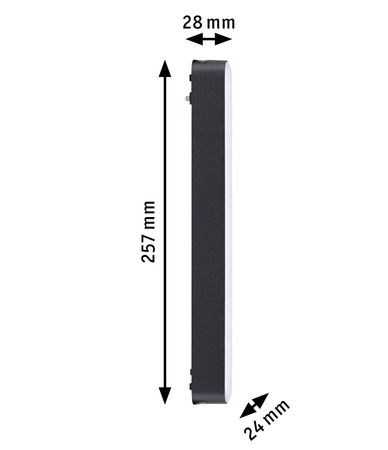 Veya Lightbar Jorin TunW 1x10W sz PAULMANN PL95739
