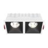 Downlight White and black Alfa LED Maytoni DL043-02-15W4K-D-SQ-WB