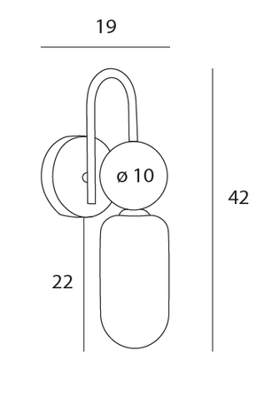 Maxlight w0381 kinkiet roma black