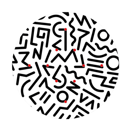 Duża okrągła podsufitka maskownica sufitowa XXL Rose-One, średnica 400 mm, 10 otworów i 4 otwory boczne - PROMOCJA Creative cables BKROR4010F-PROMO-KROR4010F202