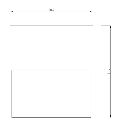 CZARNY DOWNLIGHT PRISM LINEA CRUMB 12w ULDL308 Unilight