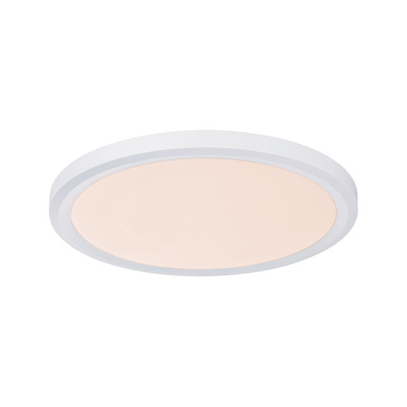 HomeSpa Panel IP65 okrągły 3-st regulacja temperatury 1x9W 230/12V 180mm Biały Mat/Tworzywo sztuczne plafon