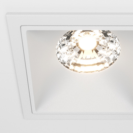 Downlight WHITE Alfa LED Maytoni DL043-01-15W3K-SQ-W
