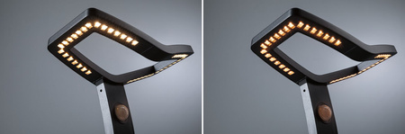 Oprawa ogrodowa ALARA LED SH Zigbee10W 450lm 2200K-3000K 665mm czujnik ruchu i zmierzchu IP44 230V antracyt / aluminium