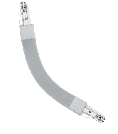 Łącznik elastyczny URail system Flex II max.1000W 230V czarny matowy /  tworzywo sztuczne