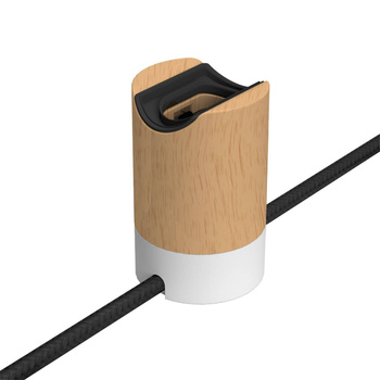 Oprawka esse14 na żarówkę z gwintem S14d Creative cables B-KPLS14D2FL-KPLS14D2FLPLW