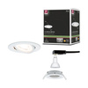 Oprawa do wbudowania NOVA LED DIM wychylna GU10 6.5W 460lm 84mm 2700K IP23 230V biały mat PAULMANN PL93466