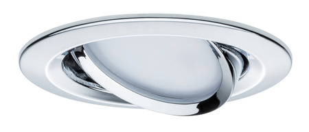 Zestaw Premium Coin Slim ściemniany LED 1x6,8W 2700K 230V 51mm Chrom/Aluminium PAULMANN PL93879