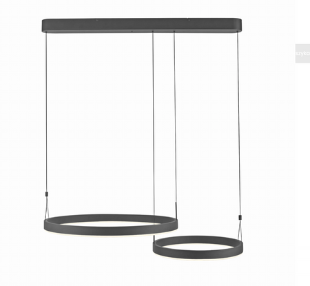 Lampa wiszaca ESKO Czarna  2360-18