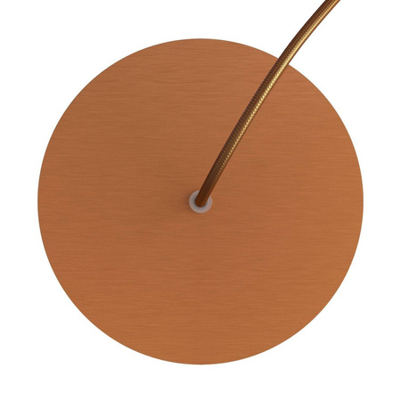 Duża podsufitka rozeta sufitowa okrągła Rose-One, średnica 200 mm, 1 otwór centralny i 4 otwory boczne Creative cables BKROR201F-KROVNR201F108