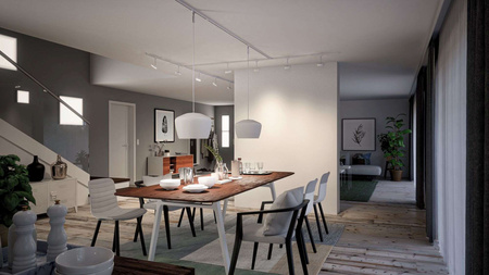 Szynoprzewód URail system 2m 230V biały RAL9003 / metal PAULMANN PL95641