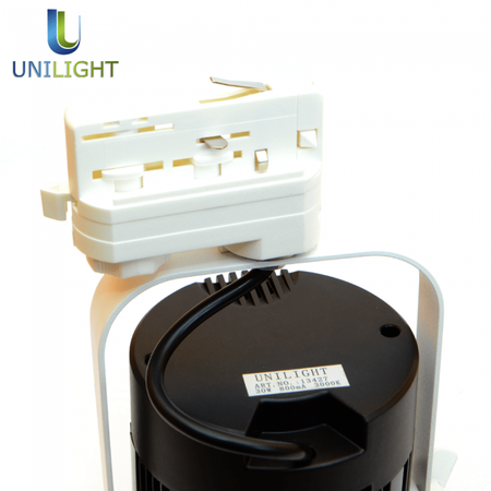 Reflektor Szynowy LED - Ciepła barwa 30W 3-fazowy ULTL10 Unilight
