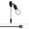 Lampa Spostaluce regulowana metalowy przegub Creative cables B-APM2FC2LMDR-13-APM2FC2LVNTBREUNRC04-L