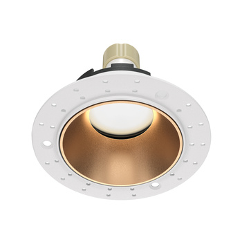 Downlight White and matte gold Share Maytoni DL051-U-2WMG