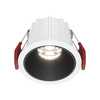 Downlight White and black Alfa LED Maytoni DL043-01-10W4K-D-RD-WB