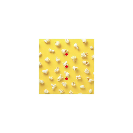 Duża kwadratowa podsufitka maskownica Rose-One, 200 mm, 3 otwory i 4 otwory boczne- PROMOCJA Creative cables BKROQ203LF-PROMO-KROQ203LF203