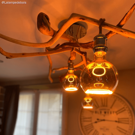 Duża okrągła podsufitka rozeta sufitowa Rose-One, średnica 200 mm, 2 otwory i 4 otwory boczne Creative cables BKROR203TF-KROR203TF112