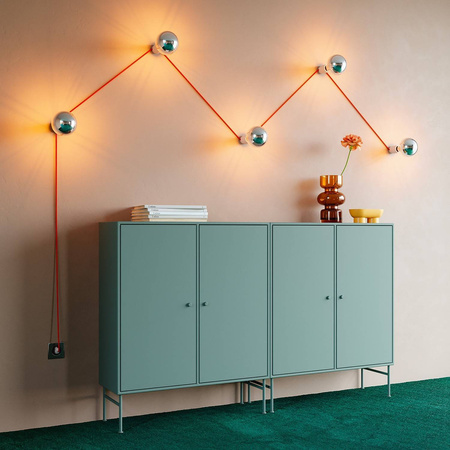 Zestaw Spostaluce z oprawką E27 Creative cables B-KPL27L2FLPMDR-21-KPL27L2FLPB