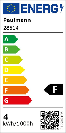 Źródło światła LED QPAR111 4W 24st.GU10 350lm 2700K 230V srebrny / szkło