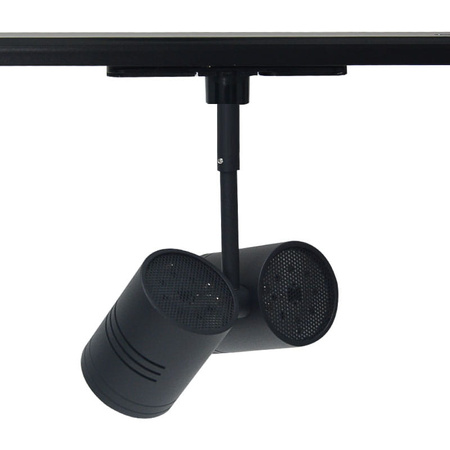 LAMPA SZYNOWA TENDA 2xGU10 CZARNY 3-FAZOWA SZYNOPRZEWÓD PROFILE ULTL55 Unilight