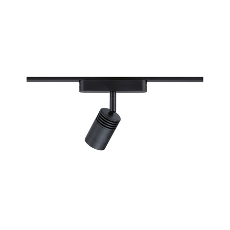 Reflektor na szynoprzewód ZOOM LED 5W 640lm IP20 3000K 48V DC czarny matowy / aluminium PAULMANN PL95732