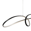 Lampa wisząca Czarny/Black Curve Maytoni MOD156PL-L52B4K