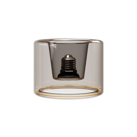 Lampa ścienna Spostaluce z 3 żarówkami Ghost Creative cables K3PL27L2FL83-L-K3PL27L2FL83VNRC04-L