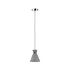 Lampa wisząca VERVE E27 max.20W IP44 230V szary / chrom / beton / metal