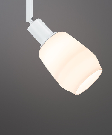 Reflektor na szynoprzewód URail DECO SYSEMS DIM E14 max.20W 230V biały RAL9003 / metal