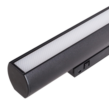 Maxlight n0006n linia micro11 12w czarna obrotowa 3000k on-off