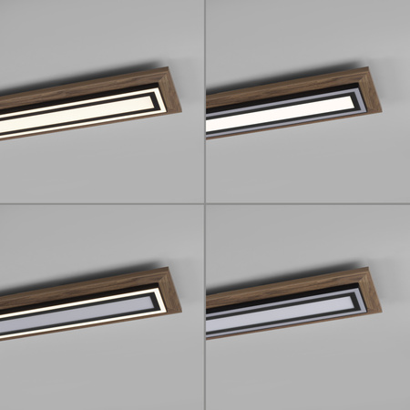 Lampa Sufitowa Drewno PALMA 003902-032203 Newgarden