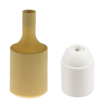 Silicone Light Bulb Socket Kits - E26 Creative cables BK26SILICONLAMP-K26SILICONLAMPNOC