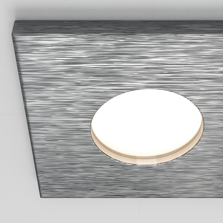 Downlight Silver Stark Maytoni DL083-01-GU10-SQ-S